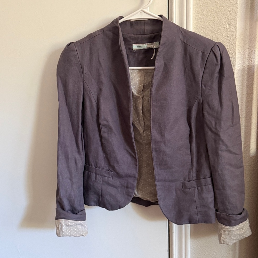 Kimchi Blue Open Front Grey Blazer